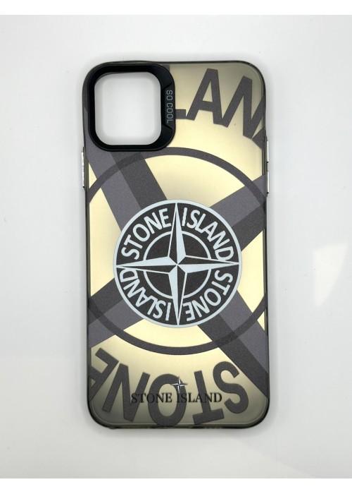 Studio Graph' COQUE IPHONE PERSONNALISÉE STONE NOIR CERCLE IPSTONENOIRCERCLE chez West Gallery Dieppe
