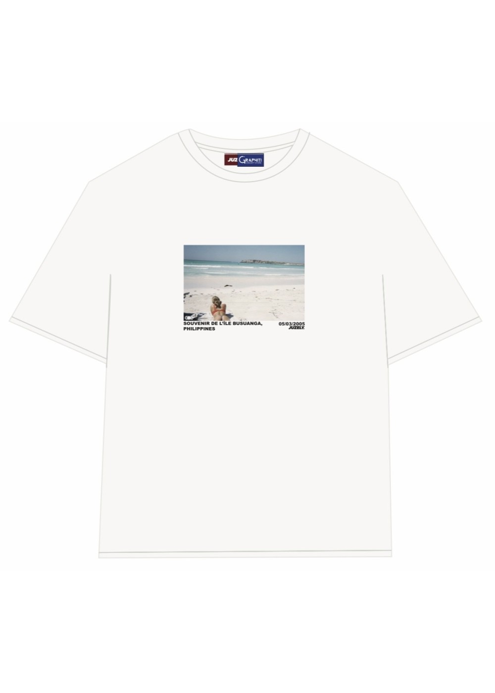 GRAPHITI X JUZELY TEE SHIRT GRAPHITI X JUZELY SOUVENIR BUSUANGA  SOUVBUSUANG chez West Gallery Dieppe