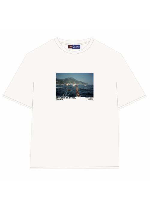 GRAPHITI X JUZELY TEE SHIRT GRAPHITI X JUZELY SOUVENIR CORSE  SOUVCORSE chez West Gallery Dieppe