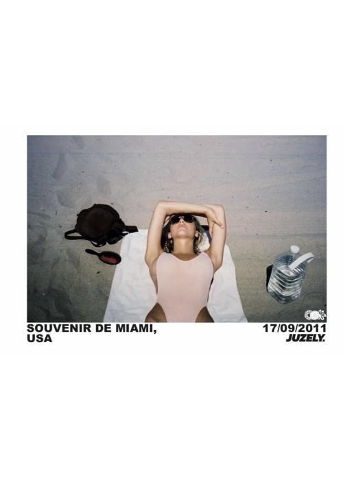 GRAPHITI X JUZELY TEE SHIRT GRAPHITI X JUZELY SOUVENIR MIAMI  SOUVMIAMI chez West Gallery Dieppe