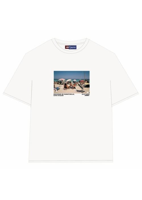 GRAPHITI X JUZELY TEE SHIRT GRAPHITI X JUZELY SOUVENIR RAMATUELLE  SOUVRAM chez West Gallery Dieppe