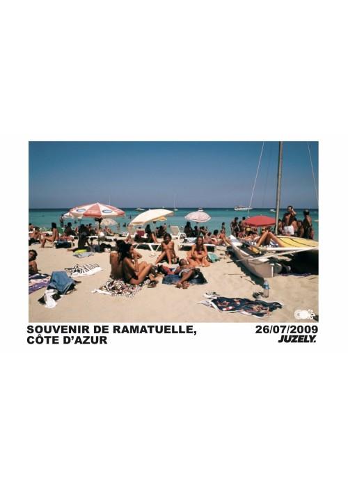 GRAPHITI X JUZELY TEE SHIRT GRAPHITI X JUZELY SOUVENIR RAMATUELLE  SOUVRAM chez West Gallery Dieppe