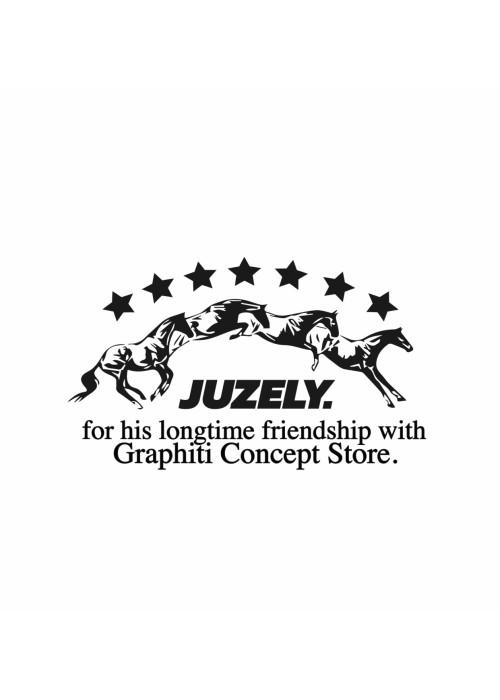GRAPHITI X JUZELY SHORT SATIN GRAPHITI X JUZELY SOUVENIR  SOUVSHORT chez West Gallery Dieppe