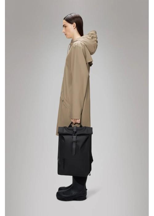 RAINS ROLLTOP RUCKSACK W3 RAINS  13320 chez West Gallery Dieppe