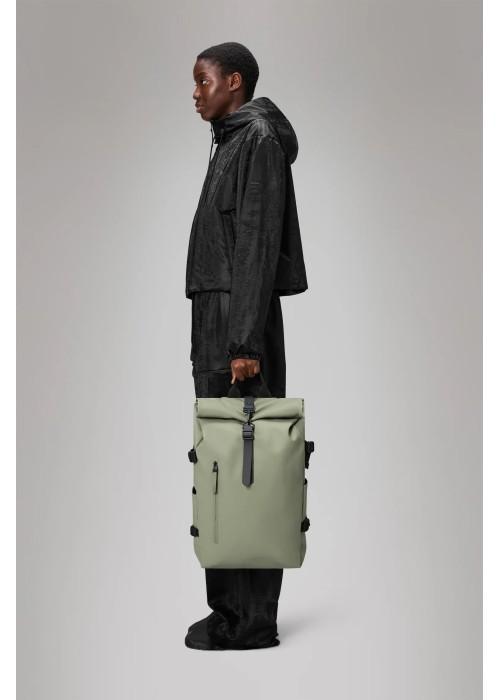 RAINS ROLLTOP RUCKSACK LARGE W3 RAINS  14590 chez West Gallery Dieppe