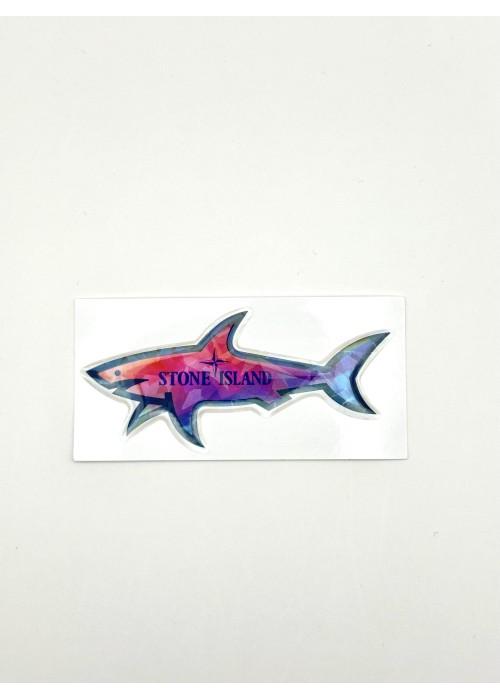 Stickers Shark STICKER SHARK STONE MULTICOLORE  SHARKSTONEMULTICOLORE chez West Gallery Dieppe