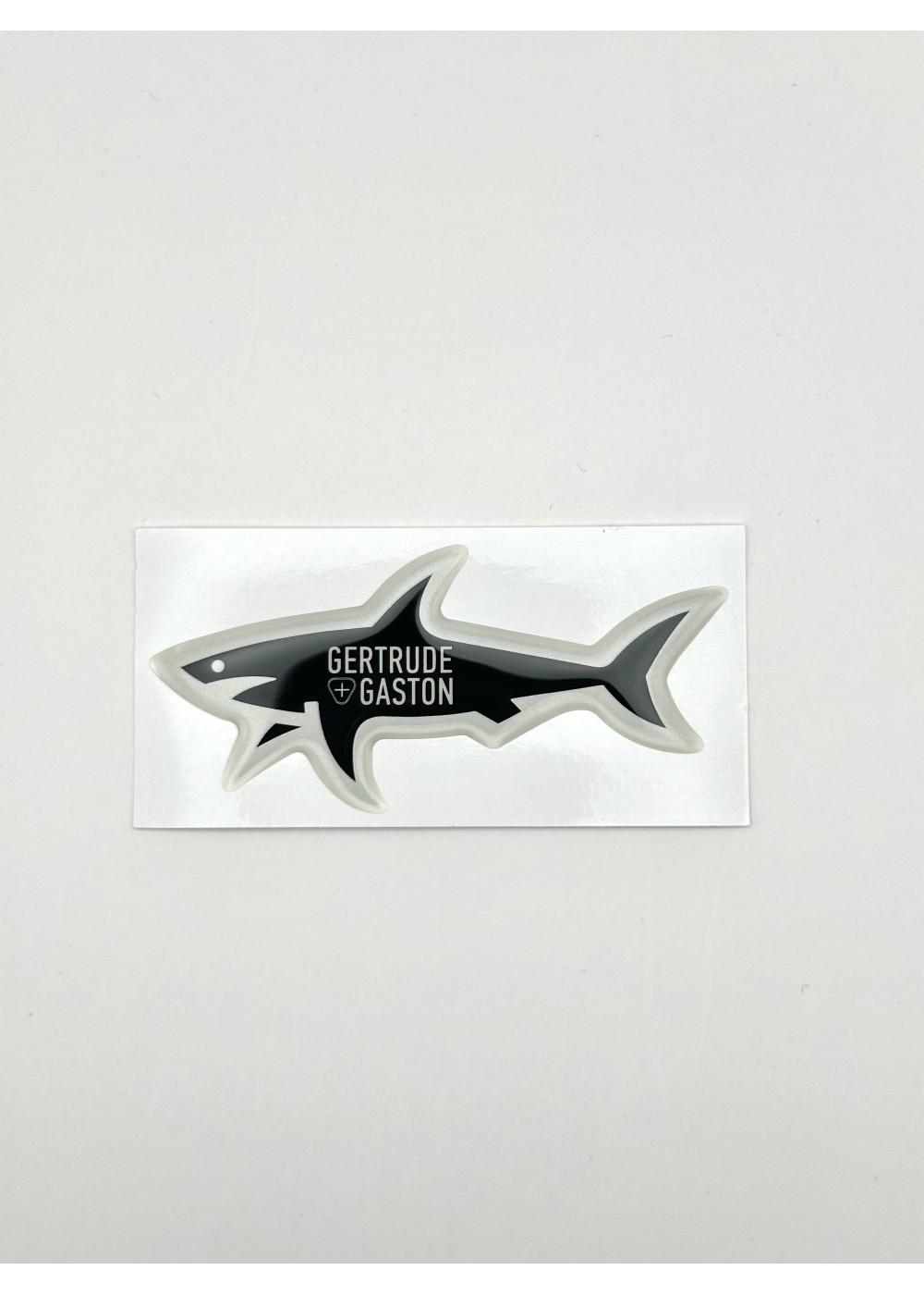 Stickers Shark STICKER SHARK GERTRUDE NOIR  SHARKGERTRUDENOIR chez West Gallery Dieppe