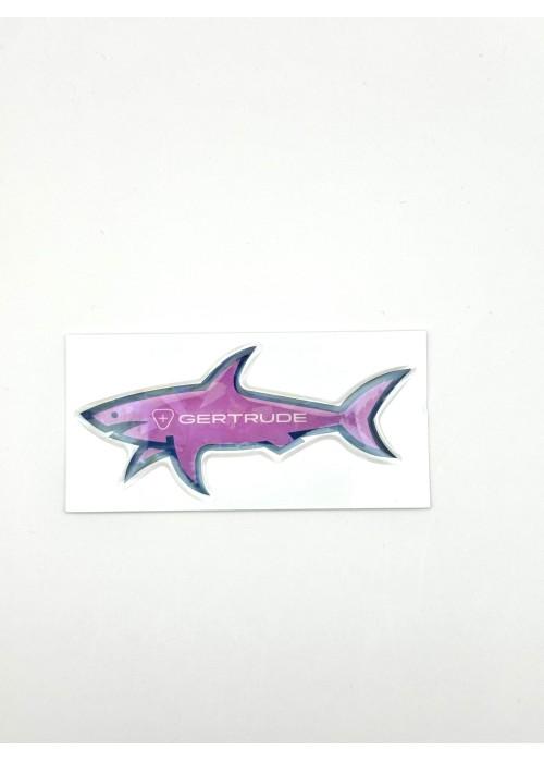 Stickers Shark STICKER SHARK GERTRUDE ROSE SHARKGERTRUDEROSE chez West Gallery Dieppe