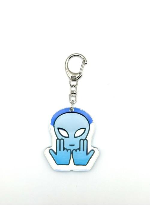 Graph' Keyz PORTE-CLÉS L'OVNI PLEXI  PLEXILOVNI chez West Gallery Dieppe