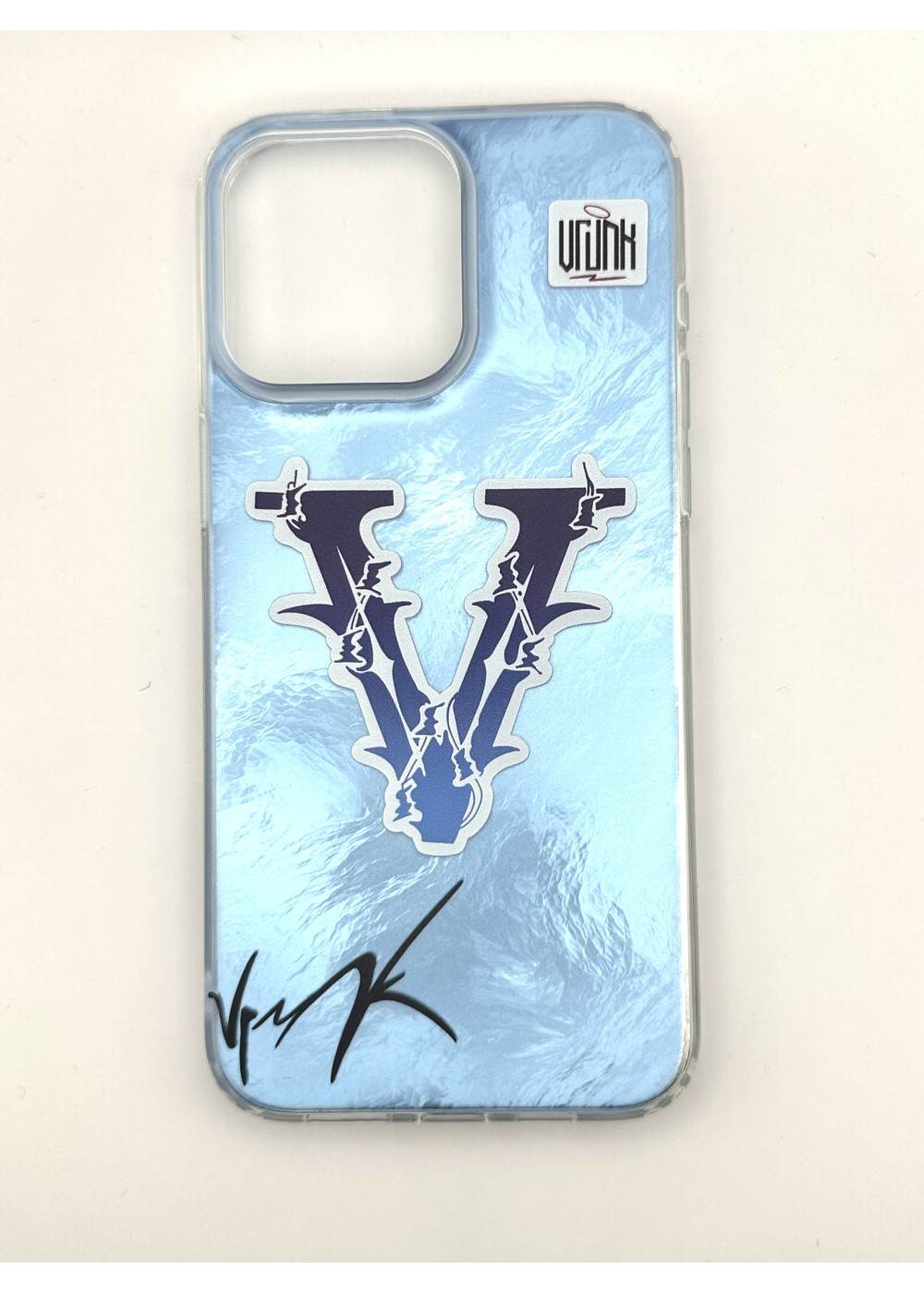 Studio Graph' COQUE IPHONE PERSONNALISÉE VRUNK BLEU LAGON  IPVRUNKBLEULAGON chez West Gallery Dieppe