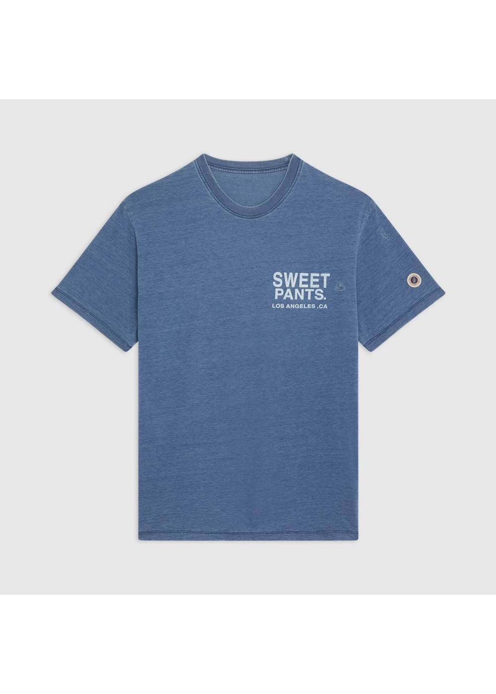Sweet Pants TEE SHIRT SWEET PANTS INDIGO TEE USED  SPINDIGOTEE chez West Gallery Dieppe