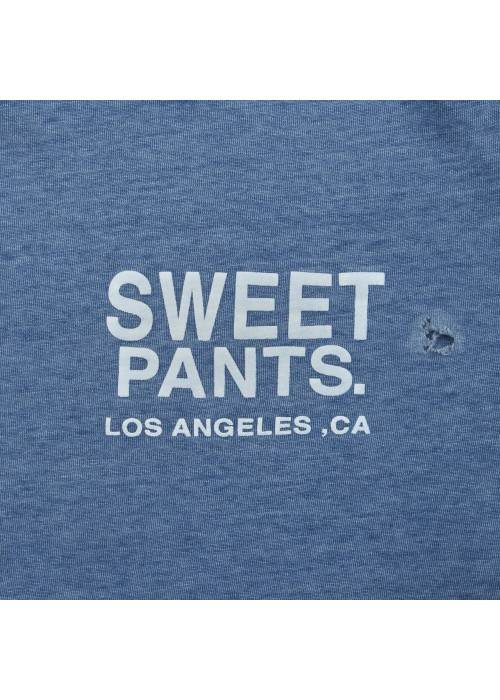 Sweet Pants TEE SHIRT SWEET PANTS INDIGO TEE USED  SPINDIGOTEE chez West Gallery Dieppe