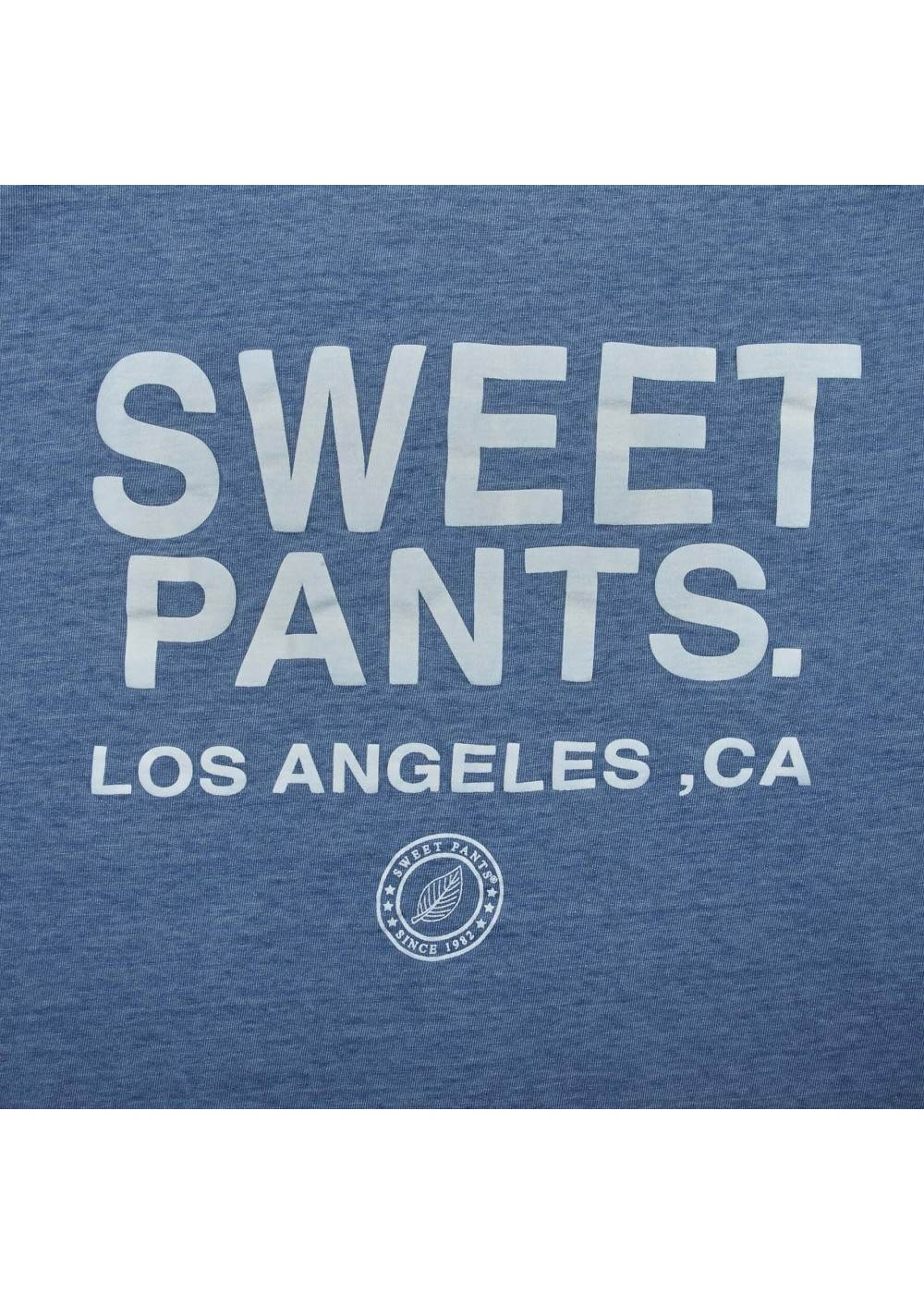 Sweet Pants TEE SHIRT SWEET PANTS INDIGO TEE USED  SPINDIGOTEE chez West Gallery Dieppe