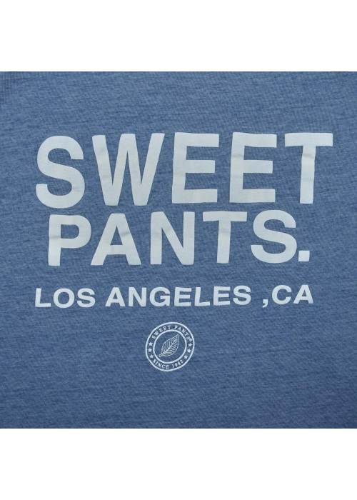 Sweet Pants TEE SHIRT SWEET PANTS INDIGO TEE USED  SPINDIGOTEE chez West Gallery Dieppe