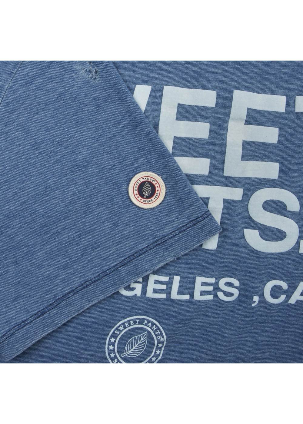 Sweet Pants TEE SHIRT SWEET PANTS INDIGO TEE USED  SPINDIGOTEE chez West Gallery Dieppe