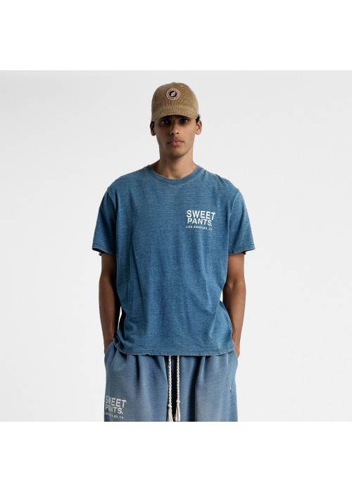 Sweet Pants TEE SHIRT SWEET PANTS INDIGO TEE USED  SPINDIGOTEE chez West Gallery Dieppe