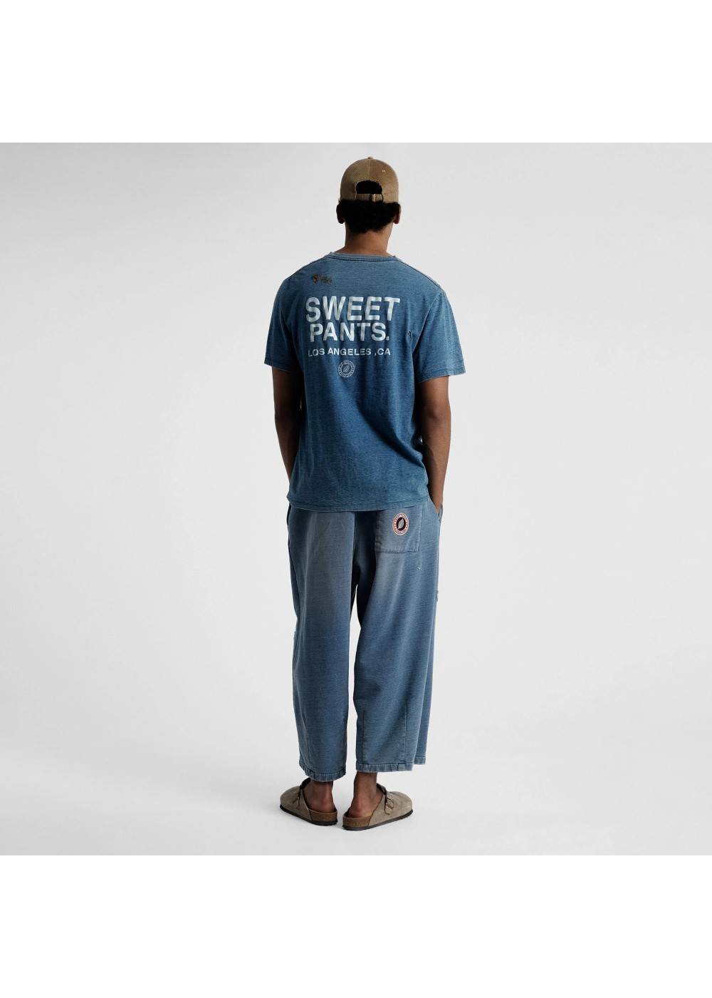 Sweet Pants TEE SHIRT SWEET PANTS INDIGO TEE USED  SPINDIGOTEE chez West Gallery Dieppe