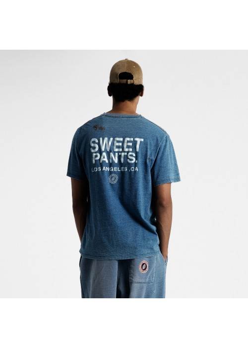 Sweet Pants TEE SHIRT SWEET PANTS INDIGO TEE USED  SPINDIGOTEE chez West Gallery Dieppe