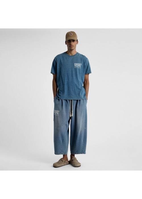 Sweet Pants TEE SHIRT SWEET PANTS INDIGO TEE USED  SPINDIGOTEE chez West Gallery Dieppe