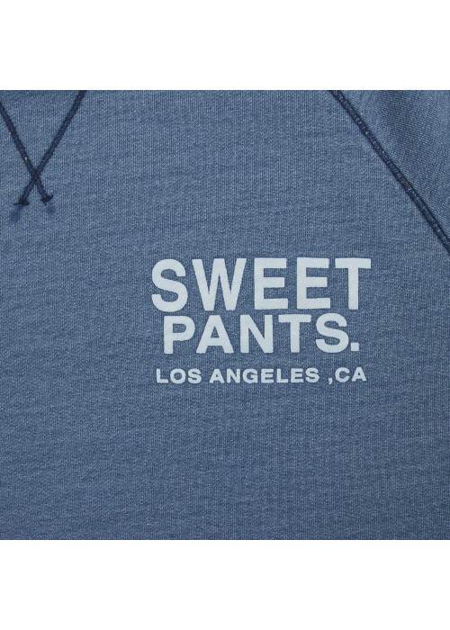 Sweet Pants SWEAT COL ROND SWEET PANTS INDIGO CREW USED  SPINDIGOCREW chez West Gallery Dieppe