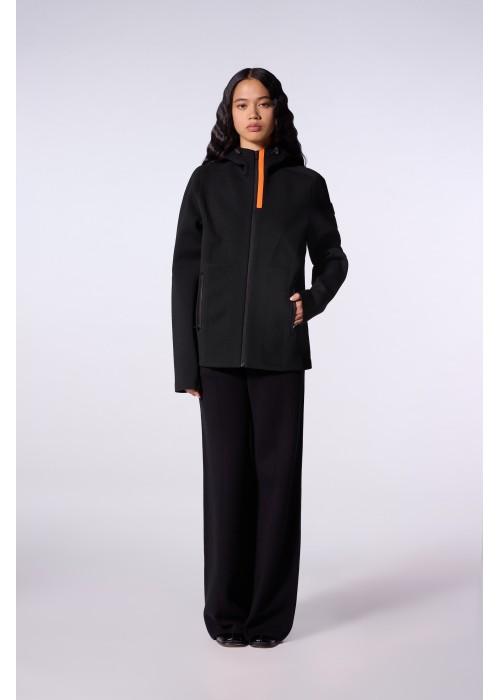 Gertrude GILET À CAPUCHE EN MAILLE TECHNIQUE GERTRUDE PATOU GPATOU chez West Gallery Dieppe