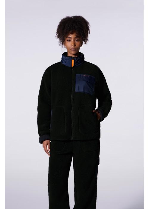 Gertrude VESTE POLAIRE UNISEXE BICOLORE GERTRUDE RAMZI GRAMZI chez West Gallery Dieppe