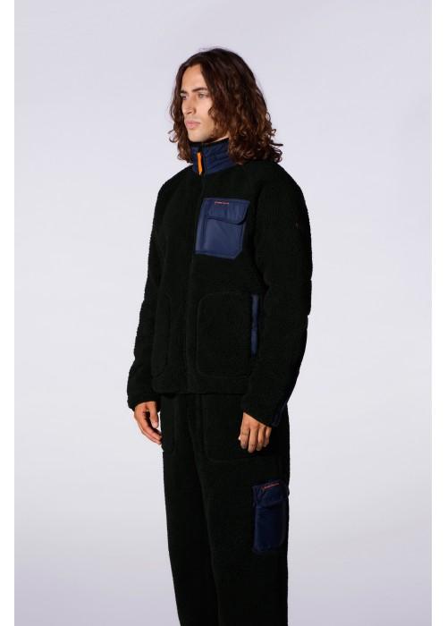 Gertrude VESTE POLAIRE UNISEXE BICOLORE GERTRUDE RAMZI GRAMZI chez West Gallery Dieppe