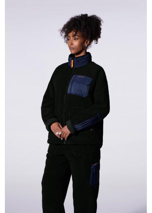 Gertrude VESTE POLAIRE UNISEXE BICOLORE GERTRUDE RAMZI GRAMZI chez West Gallery Dieppe