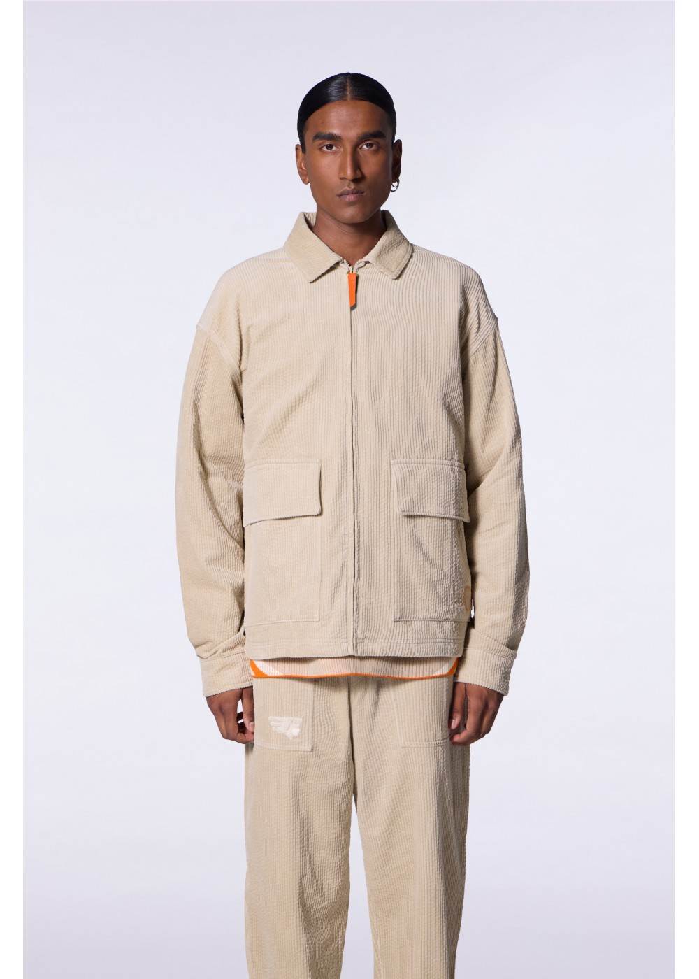 Gertrude VESTE CHEMISE EN VELOURS CÔTELÉ GERTRUDE UNISEXE ASTON GASTON chez West Gallery Dieppe