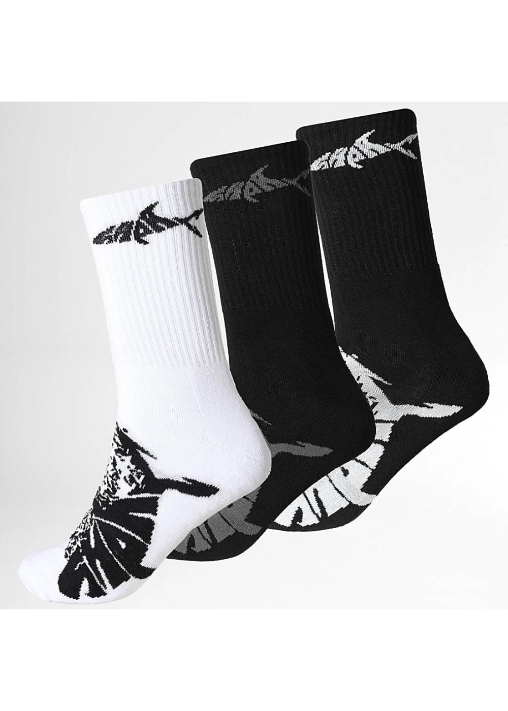 SHARK LIFE CHAUSSETTES SHARK LIFE LOGO SHARKSOCKSLOGO chez West Gallery Dieppe