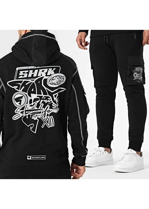 SHARK LIFE ENSEMBLE DE SURVÊTEMENT SHARK LIFE SHARKLAND SHARKLAND chez West Gallery Dieppe