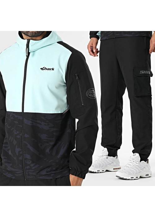 SHARK LIFE ENSEMBLE DE SURVÊTEMENT SHARK LIFE TEMPEST BLEU CIEL SHARKTEMPESTBLEU chez West Gallery Dieppe