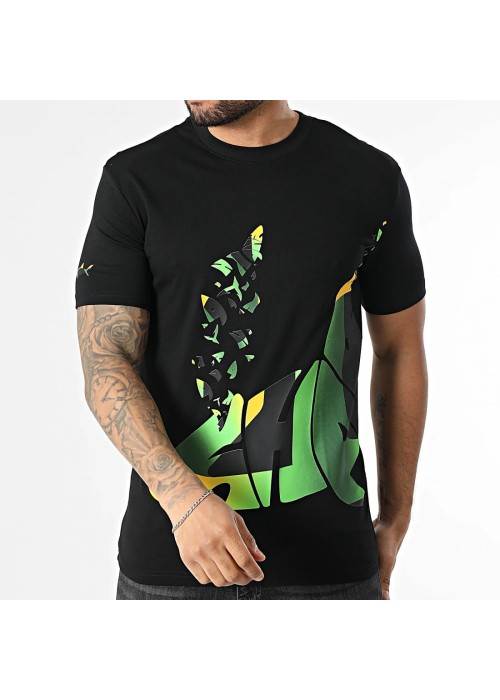 SHARK LIFE TEE SHIRT SHARK LIFE BRIGHT BLACK YELLOW SHARKBRIGHTBY chez West Gallery Dieppe