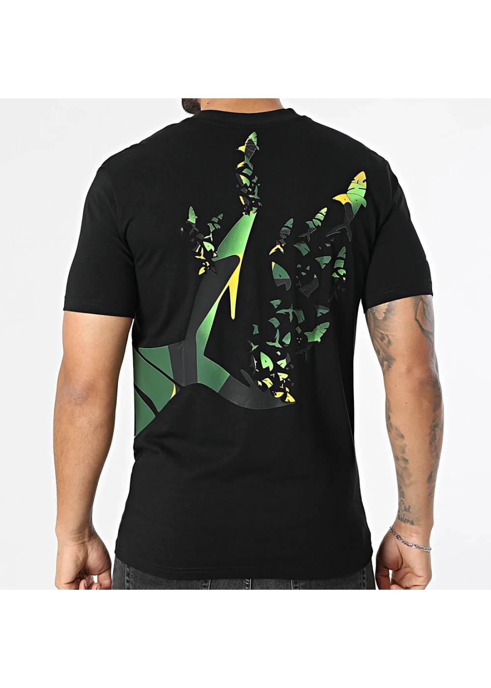 SHARK LIFE TEE SHIRT SHARK LIFE BRIGHT BLACK YELLOW SHARKBRIGHTBY chez West Gallery Dieppe