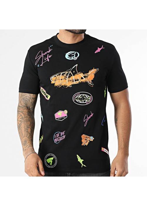 SHARK LIFE TEE SHIRT SHARK LIFE ALL OVER SHARKALLOVER chez West Gallery Dieppe