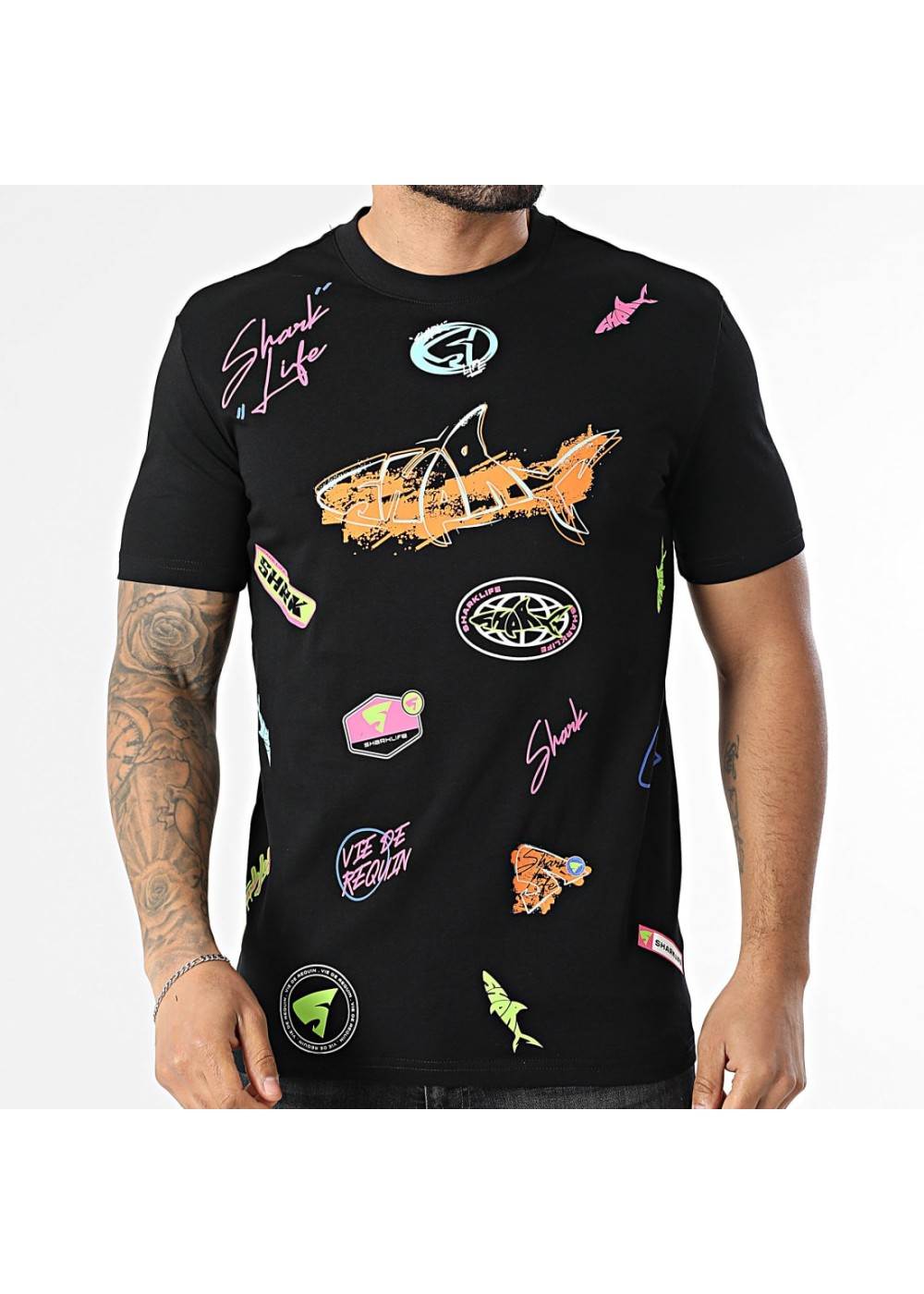 SHARK LIFE TEE SHIRT SHARK LIFE ALL OVER SHARKALLOVER chez West Gallery Dieppe SHARK LIFE TEE SHIRT SHARK LIFE ALL OVER SHARKALLOVER chez West Gallery Dieppe