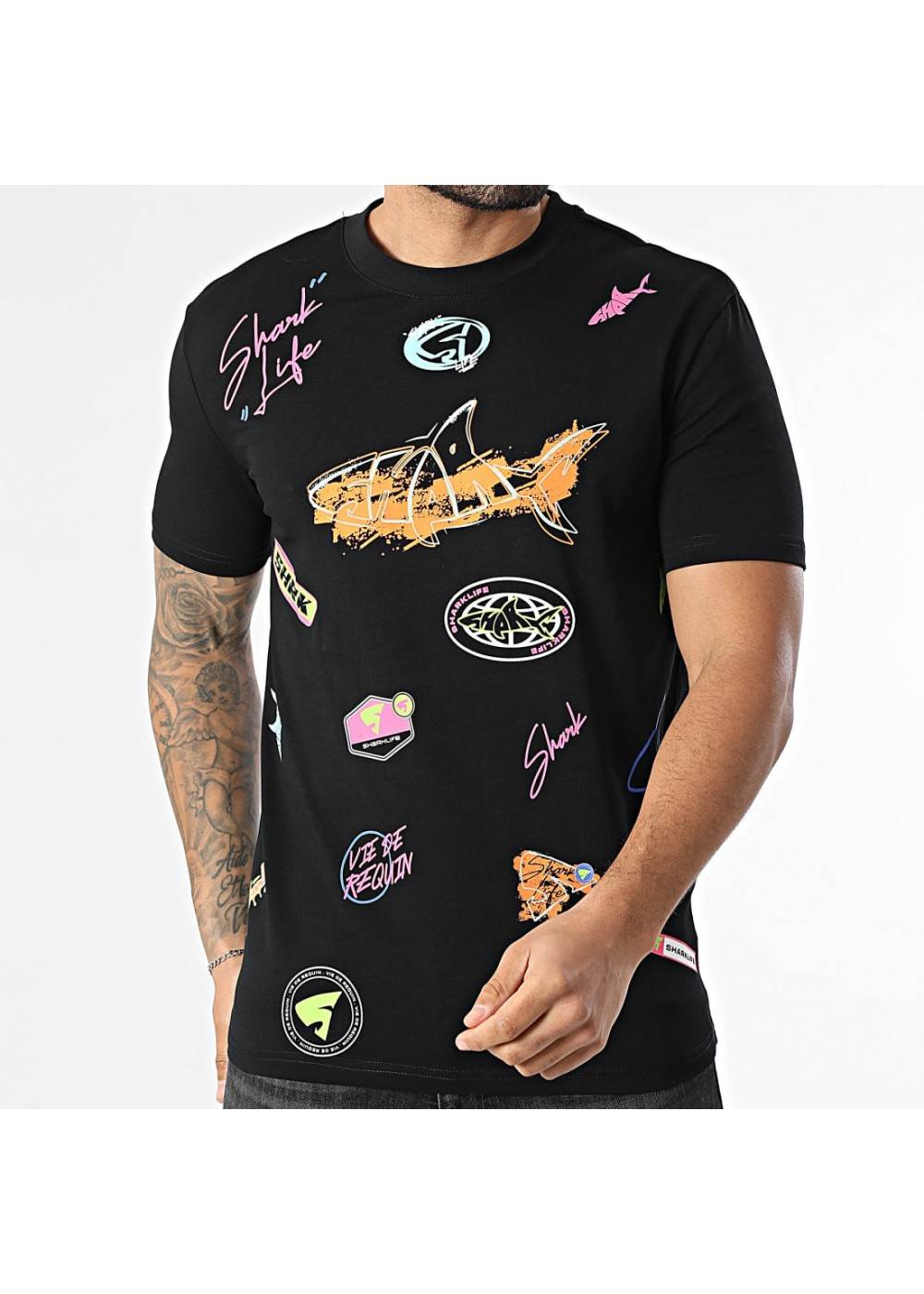 SHARK LIFE TEE SHIRT SHARK LIFE ALL OVER SHARKALLOVER chez West Gallery Dieppe SHARK LIFE TEE SHIRT SHARK LIFE ALL OVER SHARKALLOVER chez West Gallery Dieppe