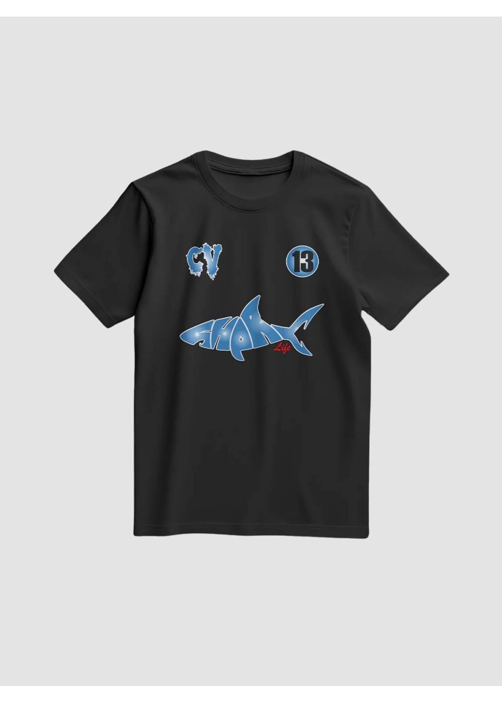 SHARK LIFE TEE SHIRT SHARK LIFE CV 13 BLEU ET BLANC TEESHARKBLEUBLANC chez West Gallery Dieppe SHARK LIFE TEE SHIRT SHARK LIFE CV 13 BLEU ET BLANC TEESHARKBLEUBLANC chez West Gallery Dieppe