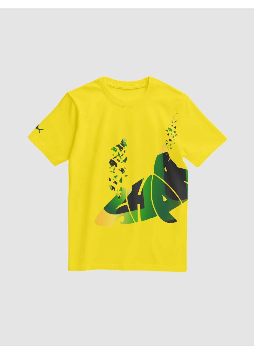 SHARK LIFE TEE SHIRT SHARK LIFE BRIGHT YELLOW SHARKBRIGHTYELLOW chez West Gallery Dieppe
