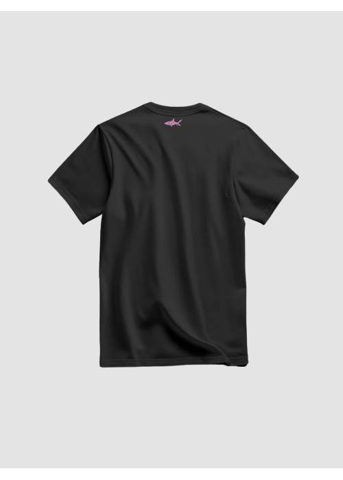 SHARK LIFE TEE SHIRT SHARK LIFE CLASSIC BLACK ROSE TEESHARKBLACKROSE chez West Gallery Dieppe