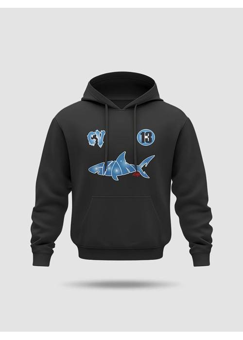 SHARK LIFE SWEAT À CAPUCHE SHARK LIFE CV BLEU SHARKSWEATCVBLEU chez West Gallery Dieppe