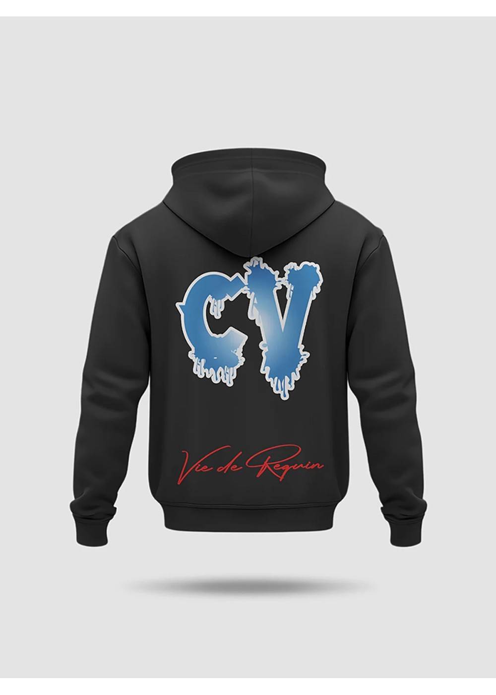 SHARK LIFE SWEAT À CAPUCHE SHARK LIFE CV BLEU SHARKSWEATCVBLEU chez West Gallery Dieppe