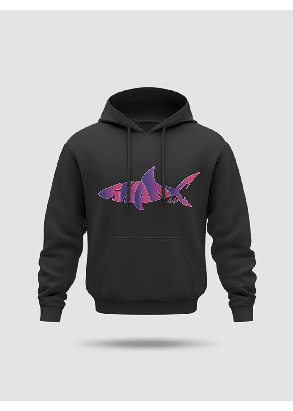 SHARK LIFE SWEAT À CAPUCHE SHARK LIFE KALASH VIOLET SHARKKALASHVIOLET chez West Gallery Dieppe