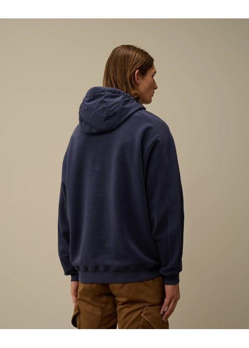 C.P. Company SWEAT À CAPUCHE C.P. COMPANY ÉPONGE REVERSE BRUSHED CPSWEATEPONGE chez West Gallery Dieppe