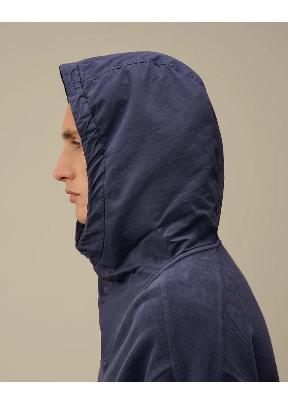 C.P. Company SWEAT À CAPUCHE C.P. COMPANY ÉPONGE REVERSE BRUSHED CPSWEATEPONGE chez West Gallery Dieppe