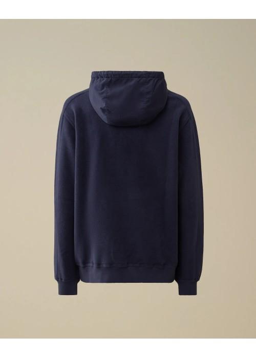 C.P. Company SWEAT À CAPUCHE C.P. COMPANY ÉPONGE REVERSE BRUSHED CPSWEATEPONGE chez West Gallery Dieppe