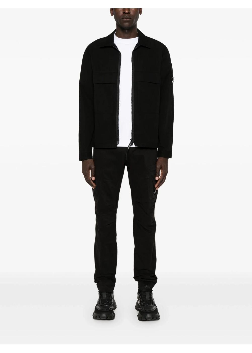 C.P. Company VESTE SURCHEMISE C.P. COMPANY ZIP ORGANIC GABARDINE CPOVERSURSHIRT chez West Gallery Dieppe