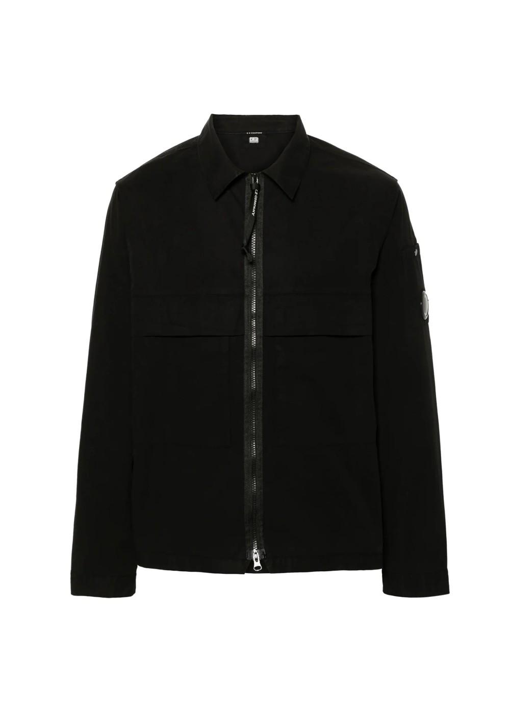 C.P. Company VESTE SURCHEMISE C.P. COMPANY ZIP ORGANIC GABARDINE CPOVERSURSHIRT chez West Gallery Dieppe