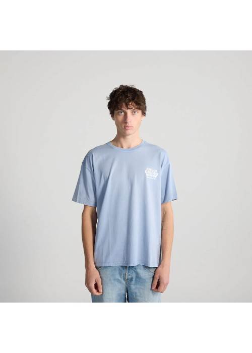 Bisous&nbsp;Skateboard TEE SHIRT BISOUS GREASE LIGHT BLUE BBISOUSGREASELIGHTBL chez West Gallery Dieppe