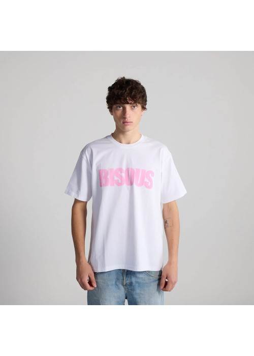 Bisous&nbsp;Skateboard TEE SHIRT BISOUS POCHOIR WHITE BBISOUSPOCHOIR chez West Gallery Dieppe